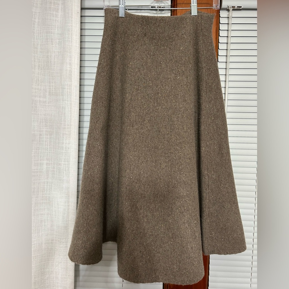ZARA wool blend skirt
